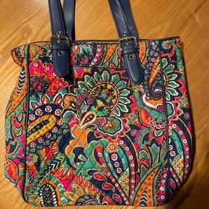 Vera Bradley Floral Tote Bag